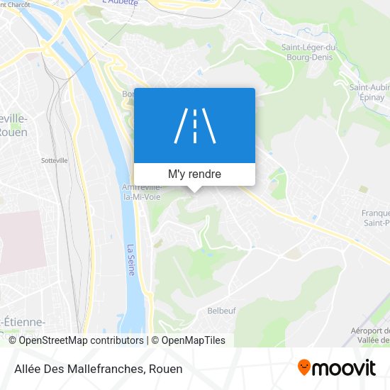 Allée Des Mallefranches plan
