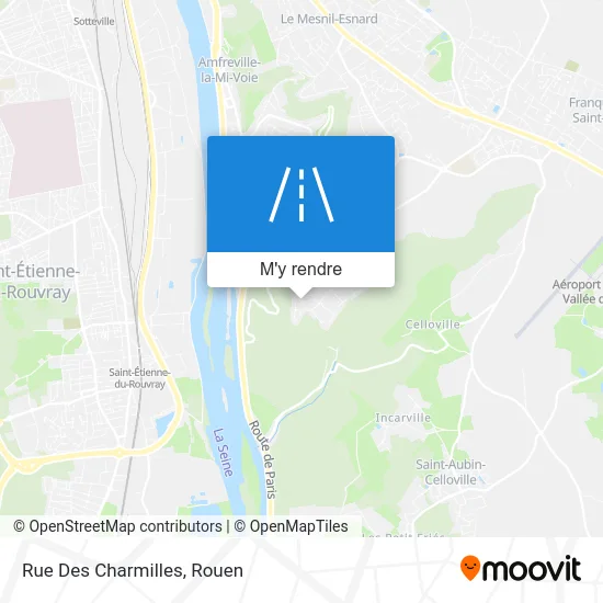 Rue Des Charmilles plan