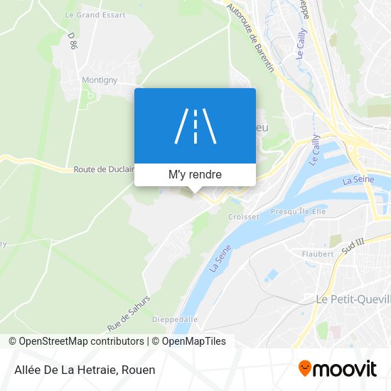 Allée De La Hetraie plan