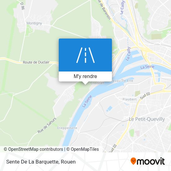 Sente De La Barquette plan