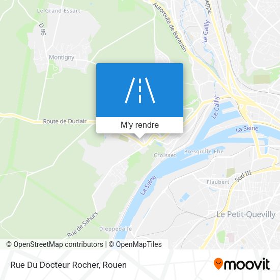 Rue Du Docteur Rocher plan