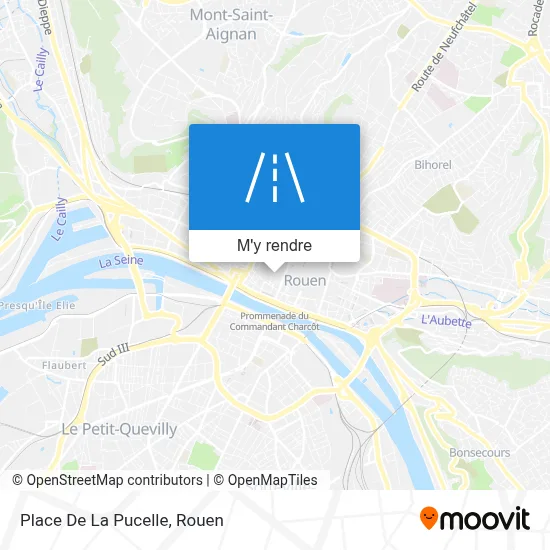 Place De La Pucelle plan