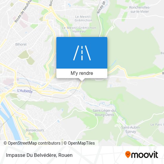 Impasse Du Belvédère plan