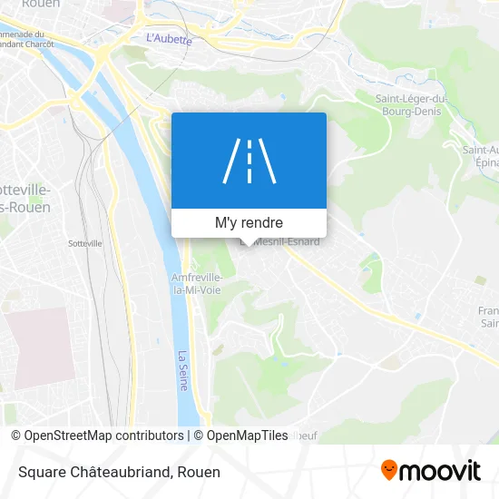 Square Châteaubriand plan