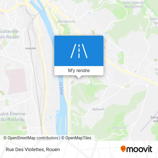 Rue Des Violettes plan