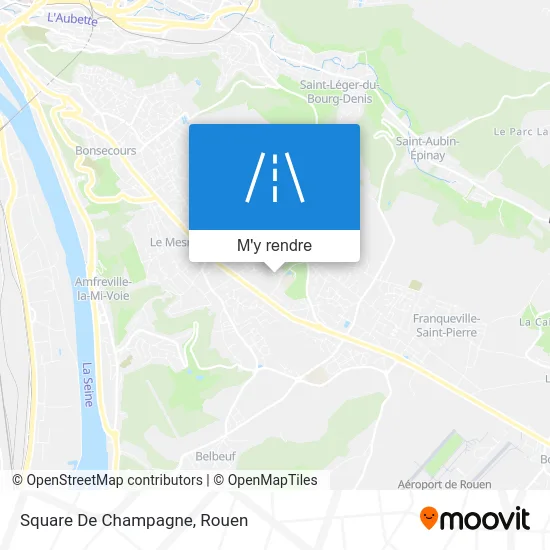 Square De Champagne plan