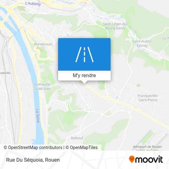 Rue Du Séquoia plan