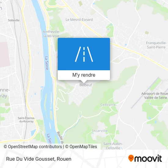 Rue Du Vide Gousset plan