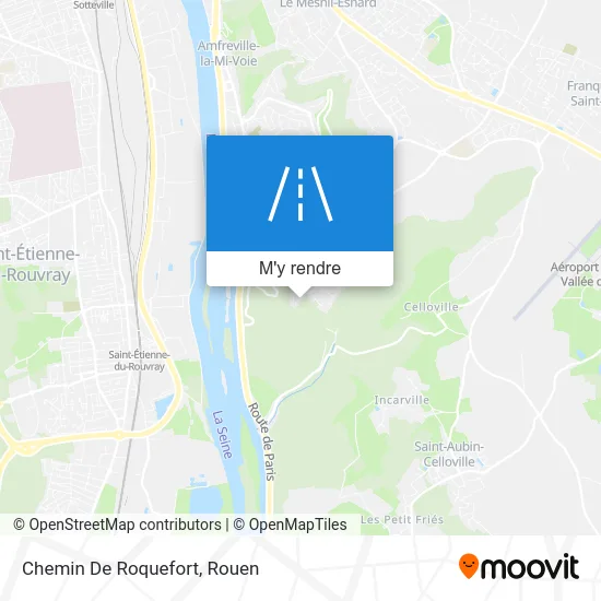 Chemin De Roquefort plan