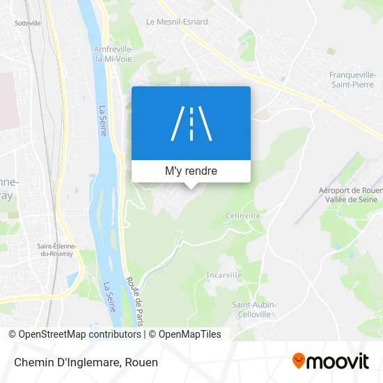 Chemin D'Inglemare plan