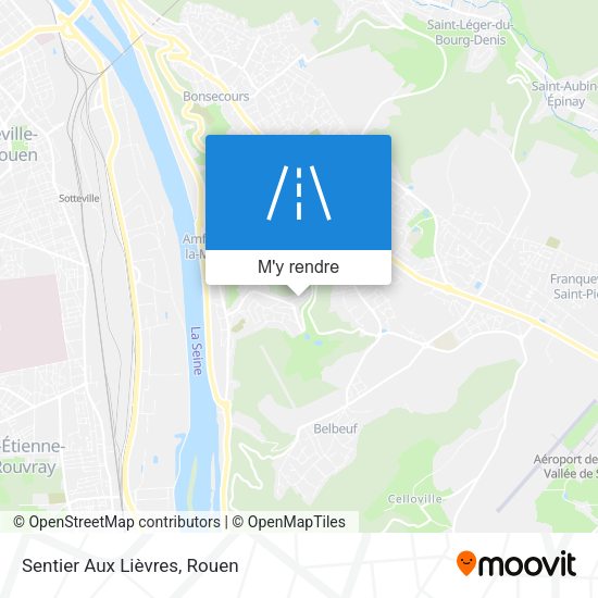 Sentier Aux Lièvres plan