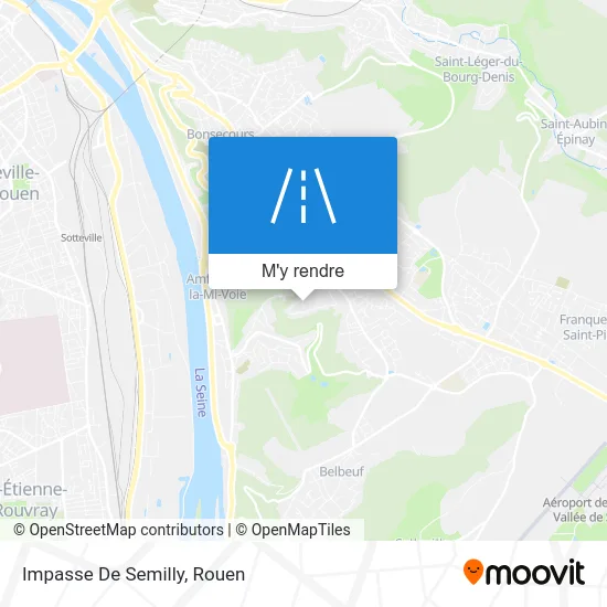 Impasse De Semilly plan