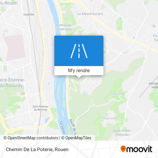 Chemin De La Poterie plan