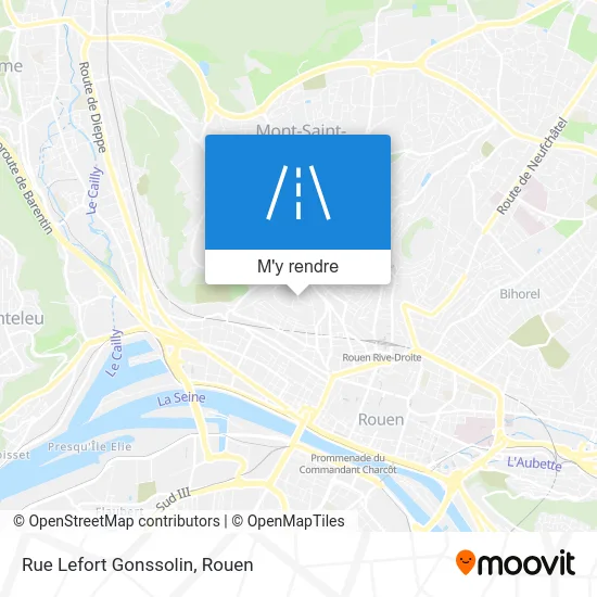 Rue Lefort Gonssolin plan