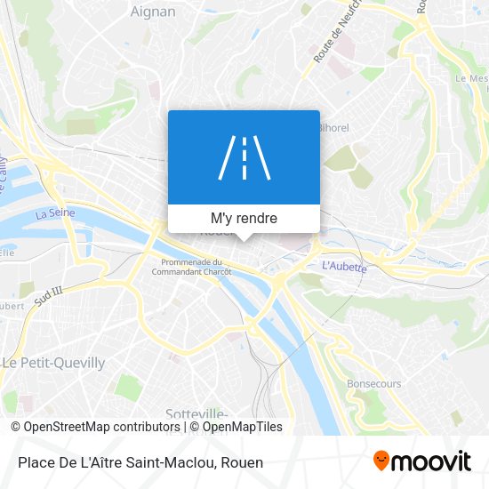 Place De L'Aître Saint-Maclou plan