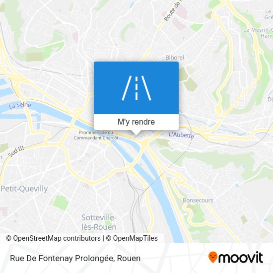 Rue De Fontenay Prolongée plan
