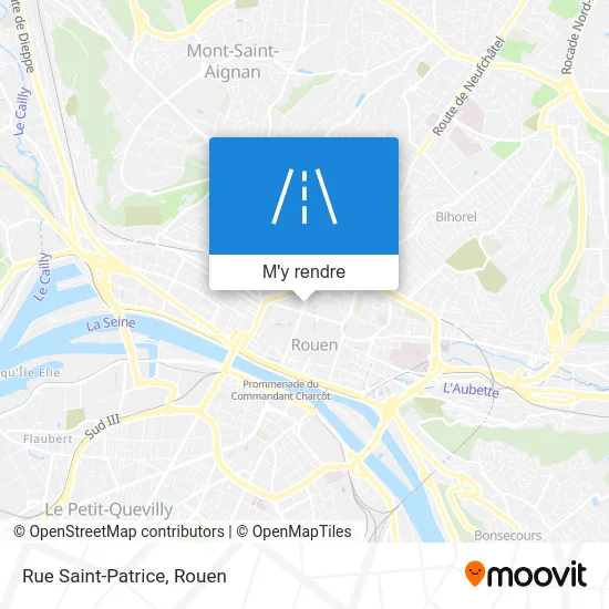 Rue Saint-Patrice plan