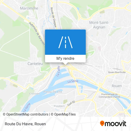 Route Du Havre plan