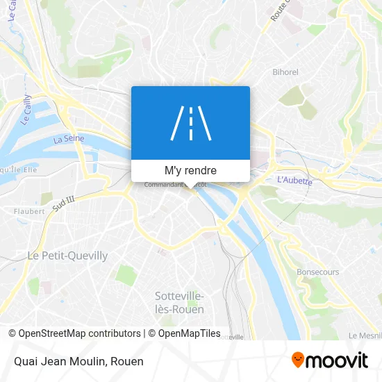 Quai Jean Moulin plan