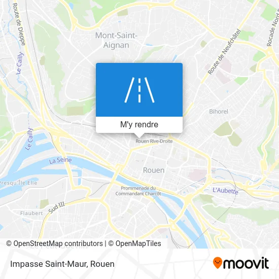 Impasse Saint-Maur plan