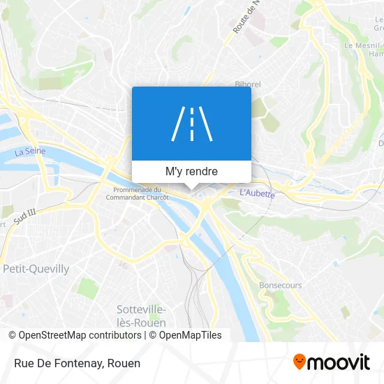 Rue De Fontenay plan