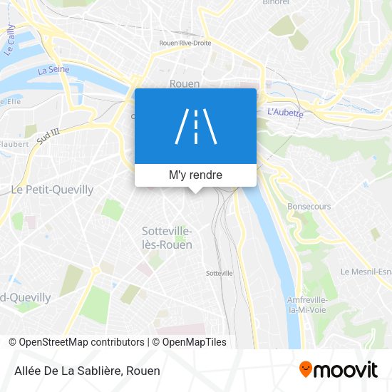 Allée De La Sablière plan