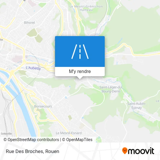 Rue Des Broches plan