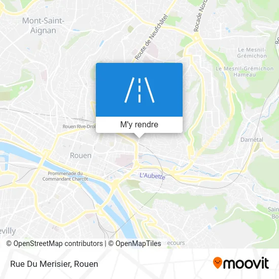 Rue Du Merisier plan