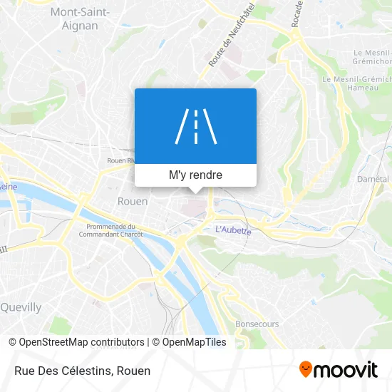 Rue Des Célestins plan