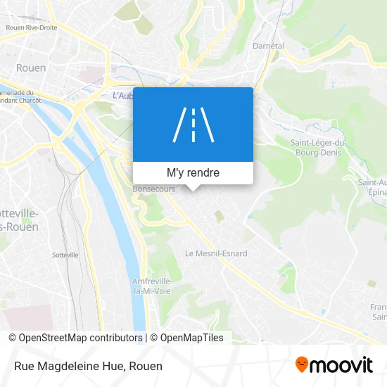 Rue Magdeleine Hue plan