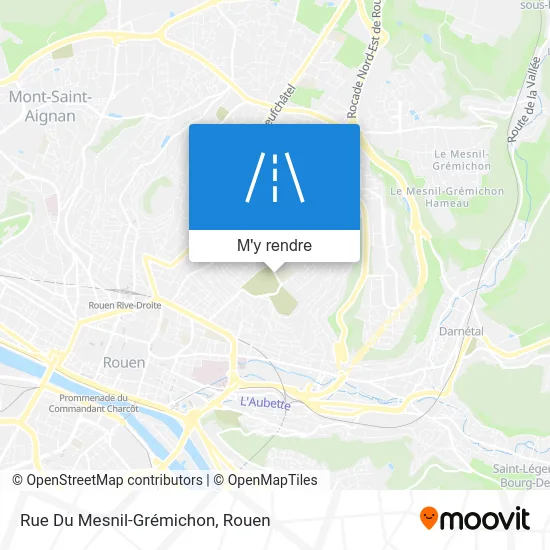 Rue Du Mesnil-Grémichon plan