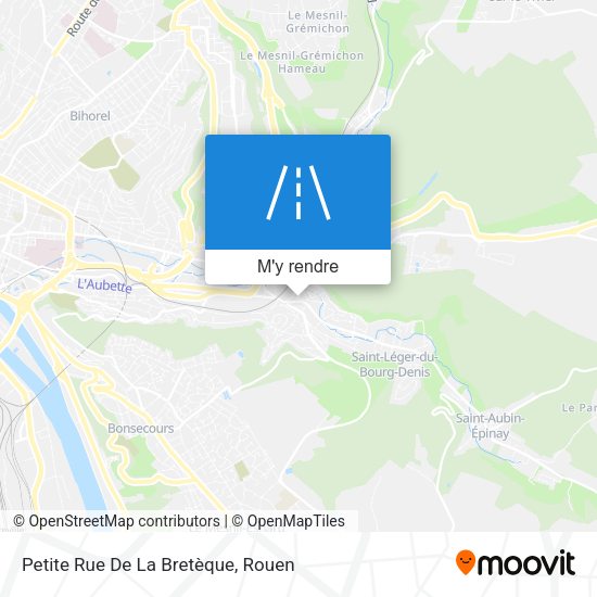Petite Rue De La Bretèque plan