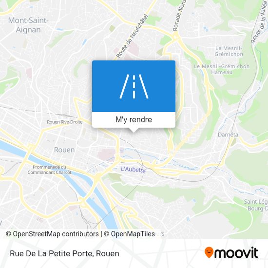Rue De La Petite Porte plan