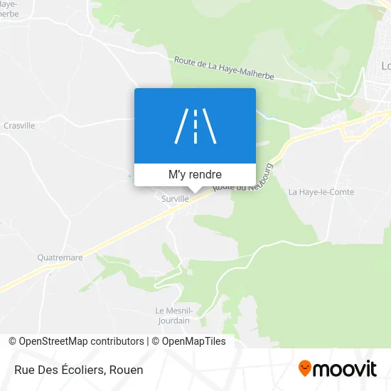 Rue Des Écoliers plan