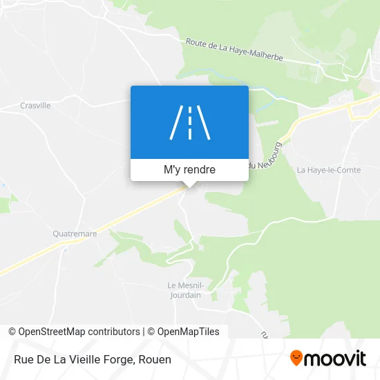 Rue De La Vieille Forge plan