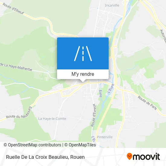 Ruelle De La Croix Beaulieu plan