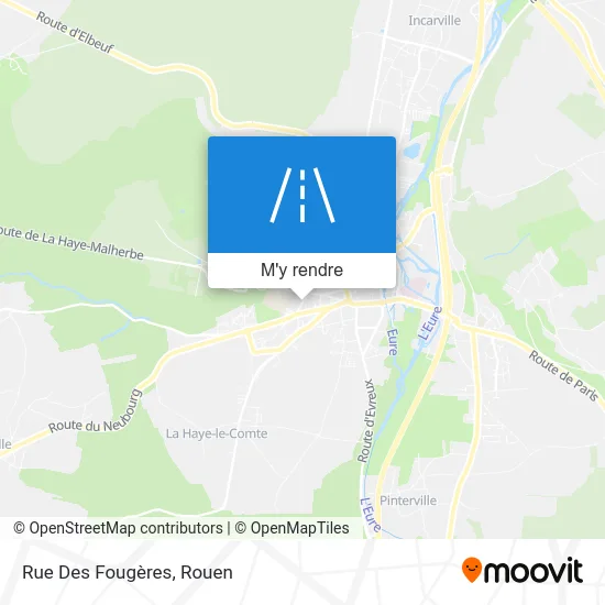 Rue Des Fougères plan