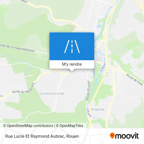 Rue Lucie Et Raymond Aubrac plan