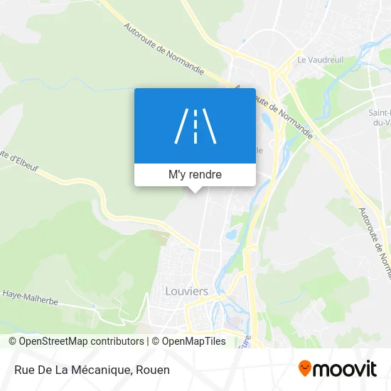 Rue De La Mécanique plan