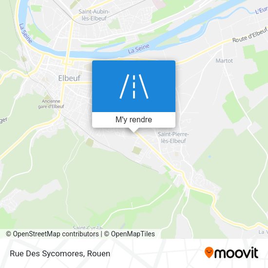 Rue Des Sycomores plan