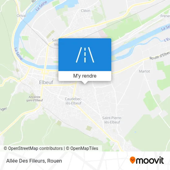 Allée Des Fileurs plan