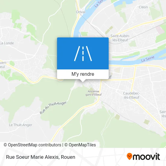 Rue Soeur Marie Alexis plan