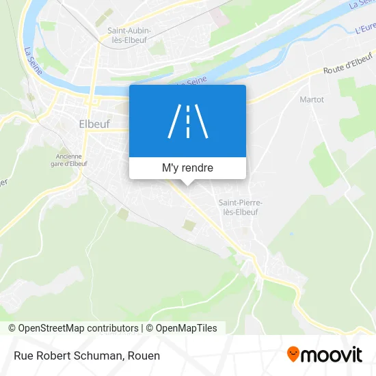 Rue Robert Schuman plan