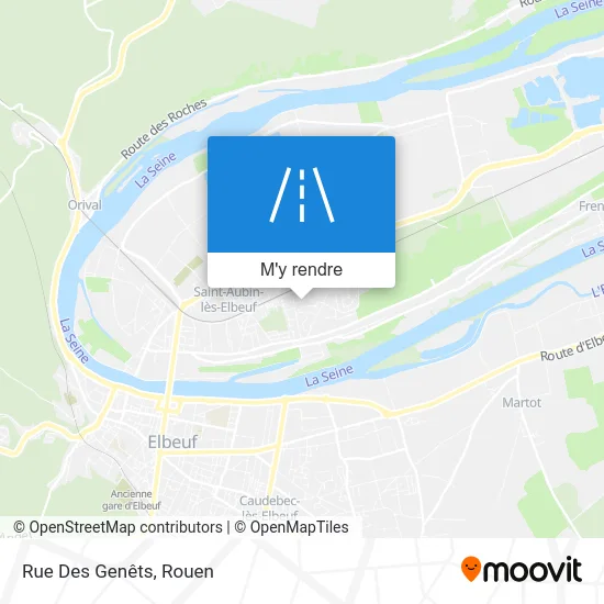 Rue Des Genêts plan