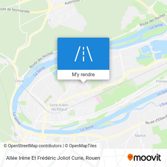 Allée Irène Et Frédéric Joliot Curie plan