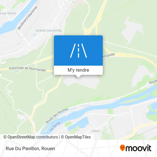 Rue Du Pavillon plan