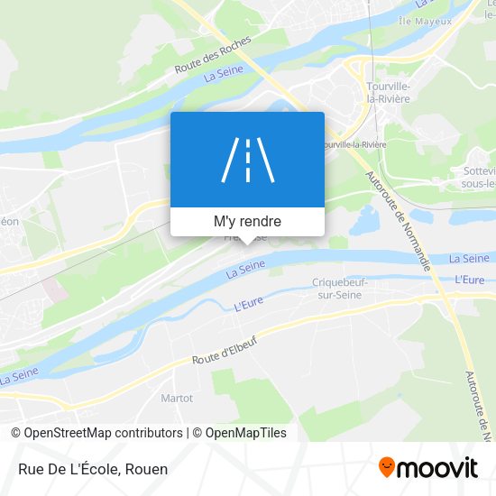 Rue De L'École plan