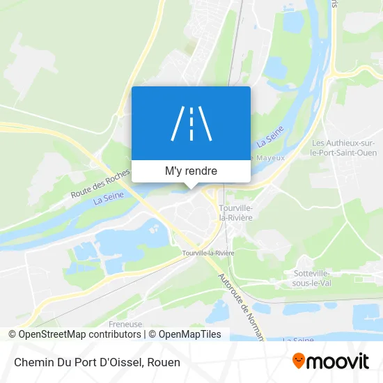 Chemin Du Port D'Oissel plan