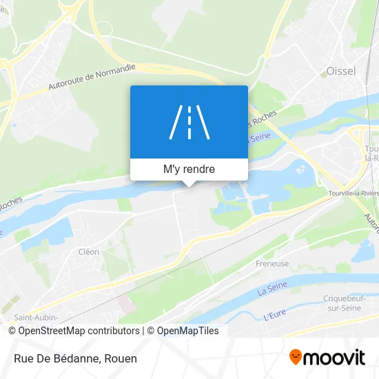 Rue De Bédanne plan