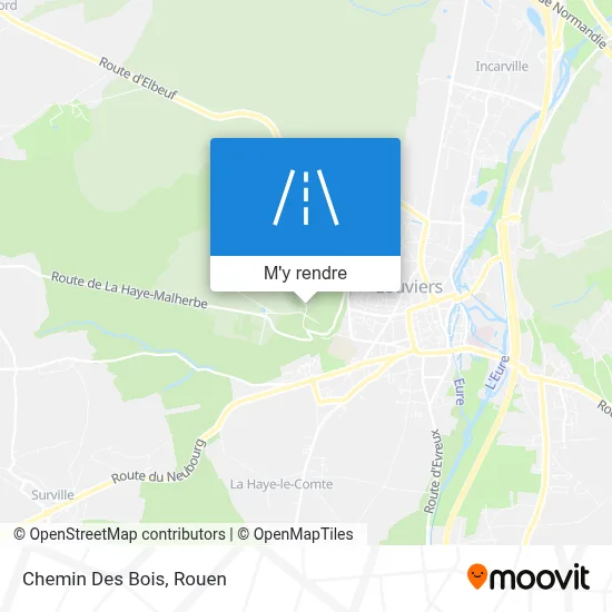 Chemin Des Bois plan